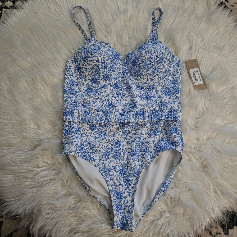 ALBION Sea Shell One Piece, White Mykonos